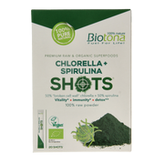 Biotona Chlorella spirulina shots 2.2 gram bio 20 Stuks