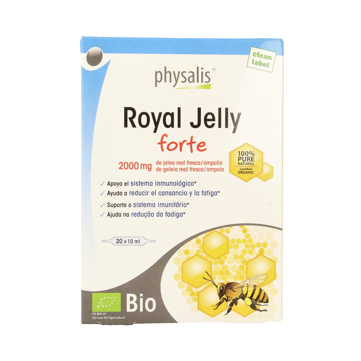 Physalis Royal jelly forte  bio 10ml 20.00 Ampullen
