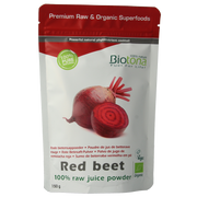 Biotona Red beet raw powder bio 150.00 Gram
