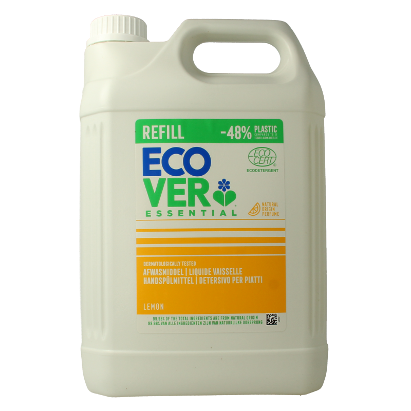 Ecover Essential afwasmiddel citroen 5 Liter