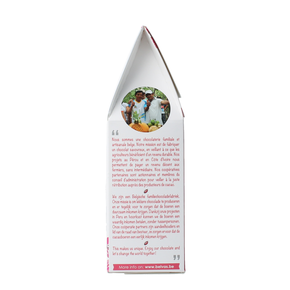 Belvas Marshmallow chocolade bio 100.00 Gram