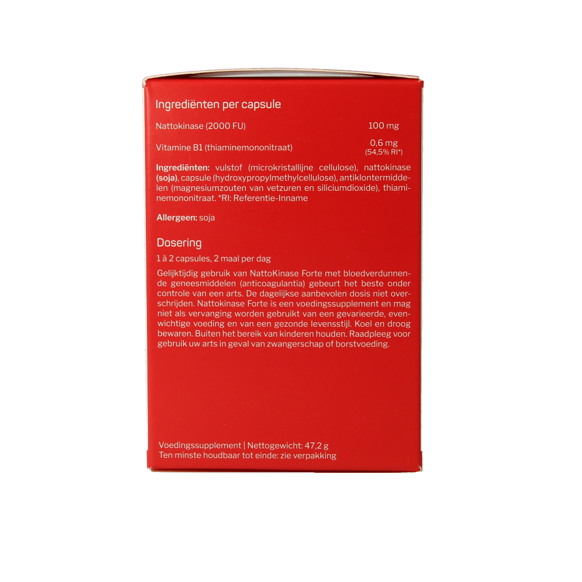 Nutrisan Nattokinase forte 100mg 120.00 Capsules