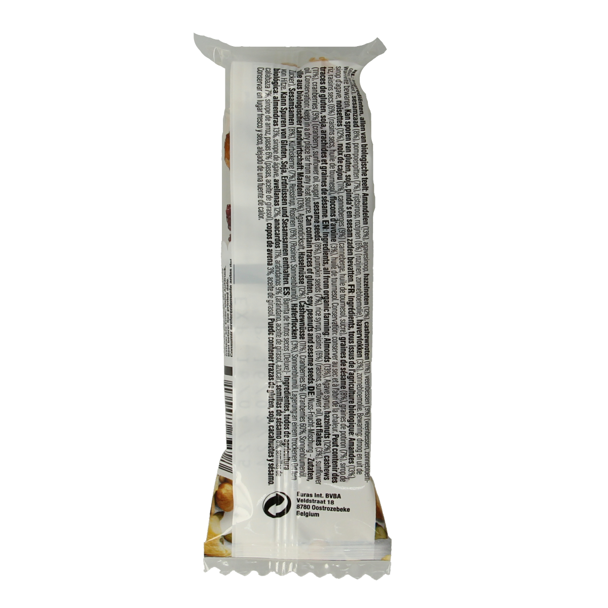 Nuts & Berries Bar deluxe bio 40.00 Gram