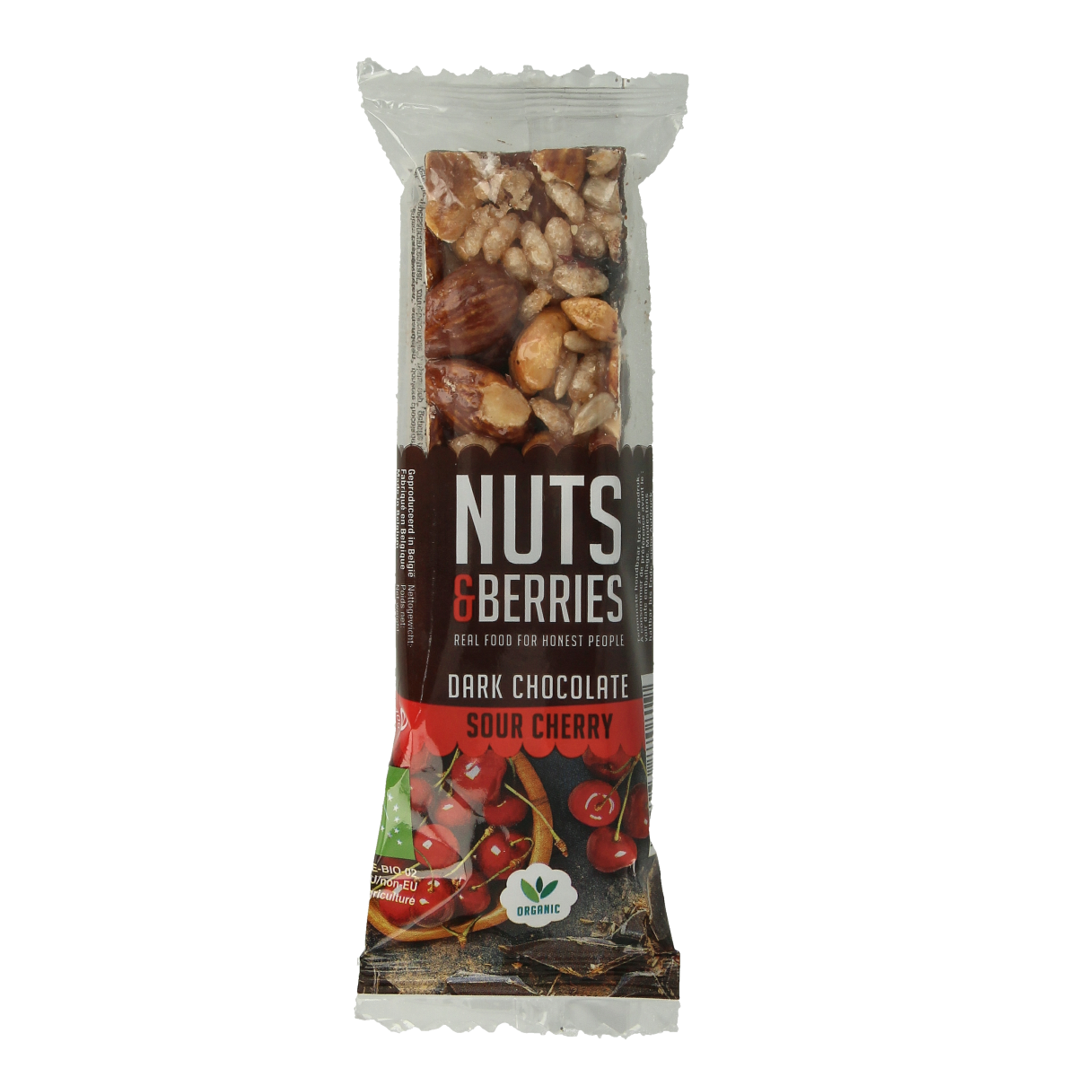 Nuts & Berries Nuts & berries choco sour cherry bio 30.00 Gram