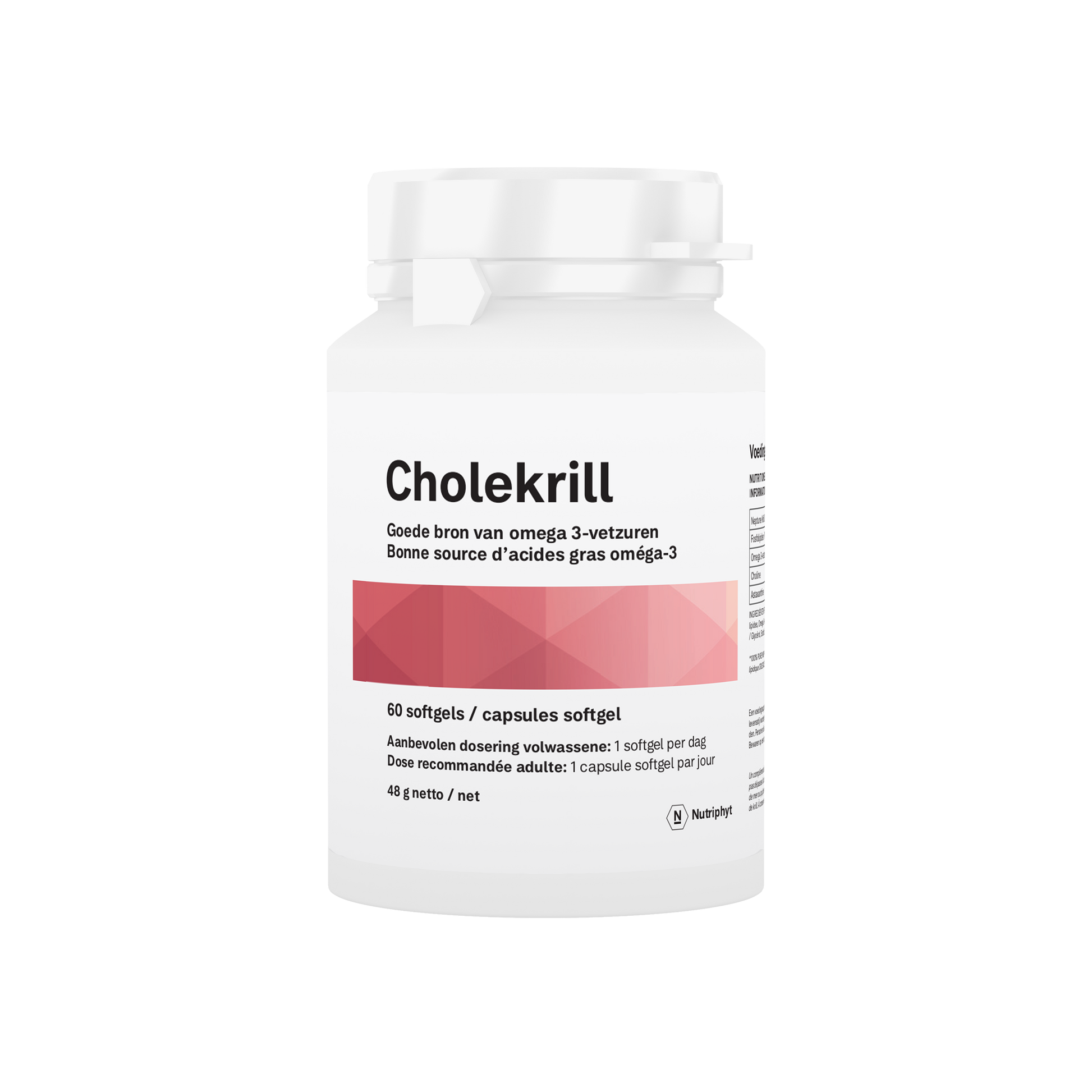 Nutriphyt Cholekrill 60 Softgels