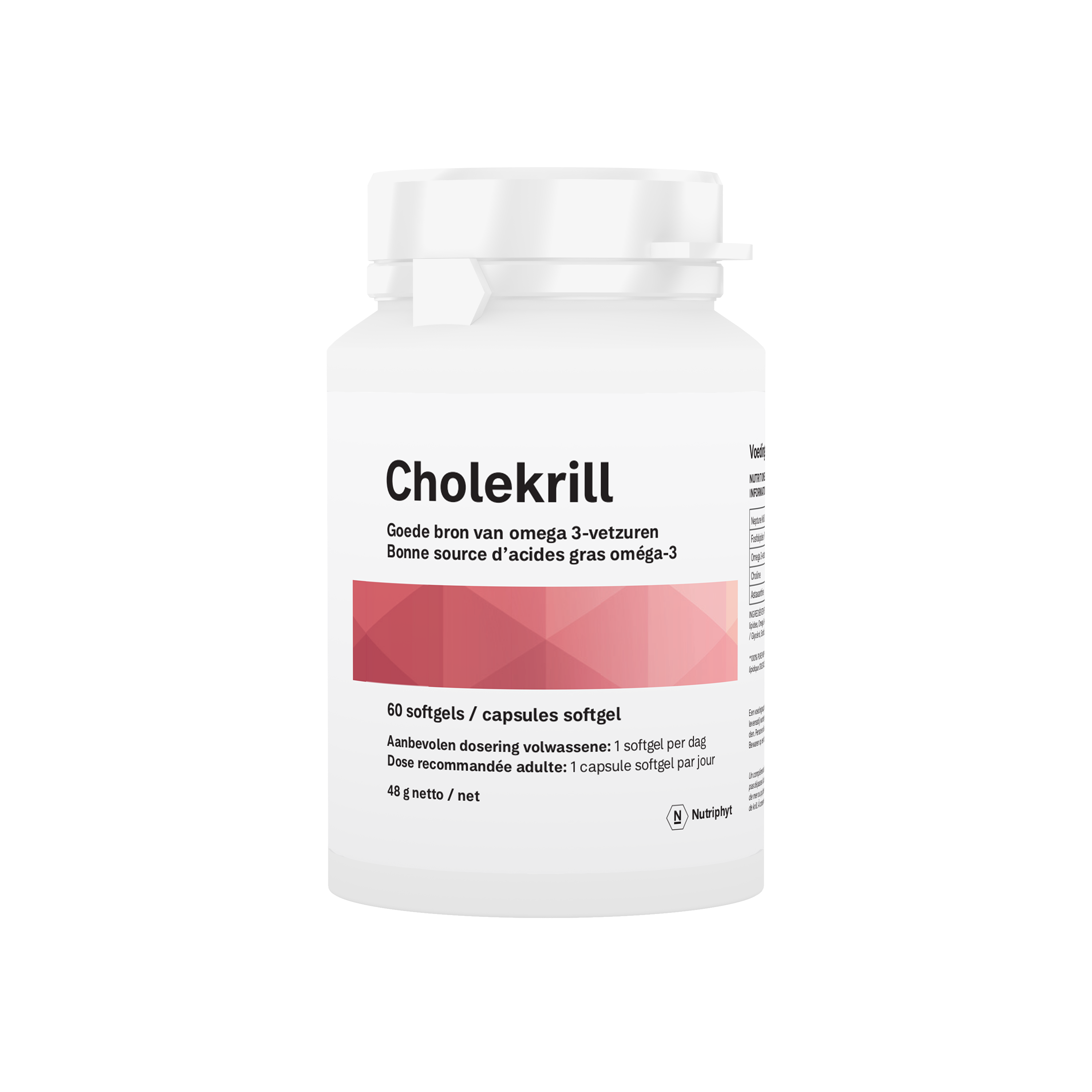 Nutriphyt Cholekrill 60 Softgels
