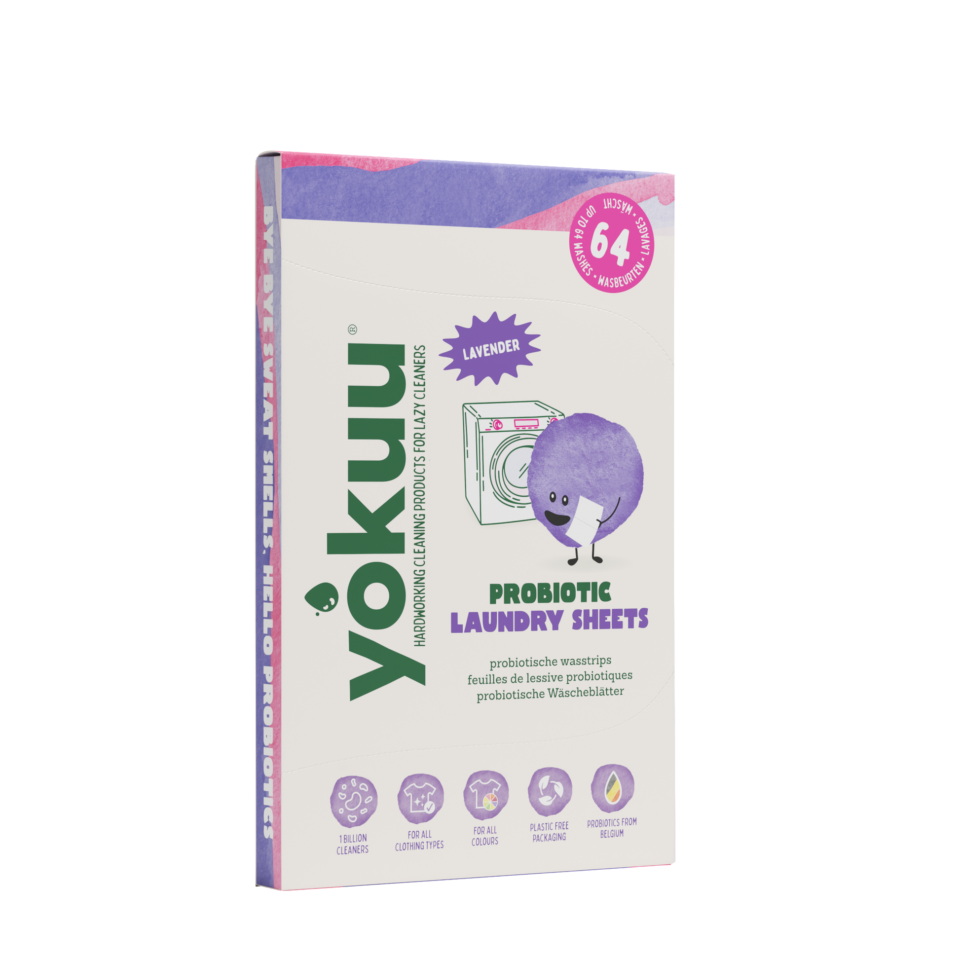 Yokuu Wasstrips lavendel 96.00 Gram