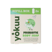 Yokuu Bodywash matcha refill 2 tabletten 1.00 Set