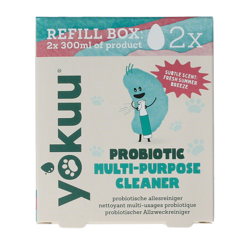 Yokuu Probio allesreiniger voor huisdieren refill 2 Stuks