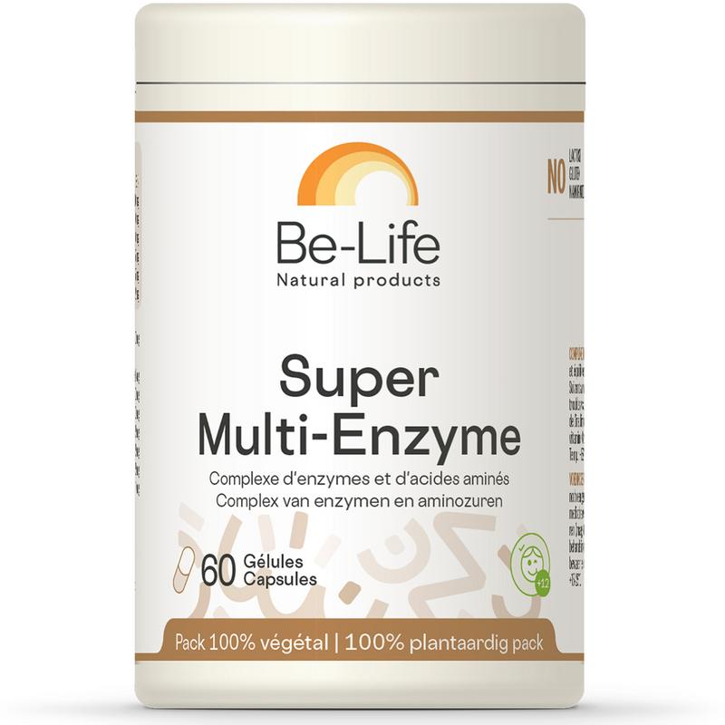 Be-Life Super multi enzyme 60.00 Softgels