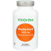 VitOrtho Visolie Sterk 1000mg 330mg EPA 220mg DHA 60 Softgels