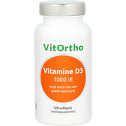 VitOrtho Vitamine D3 1000IE 120.00 Softgels