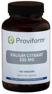 Proviform Kalium citraat 225mg 100.00 Vegetarische capsules