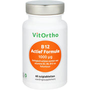 VitOrtho B12 Actief formule 1000 mcg 60.00 Zuigtabletten