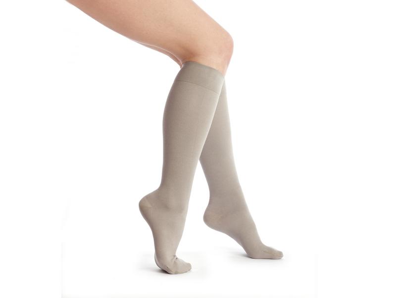 Thuasne Venoflex cotton fin kous dames taupe maat 3 1 Paar