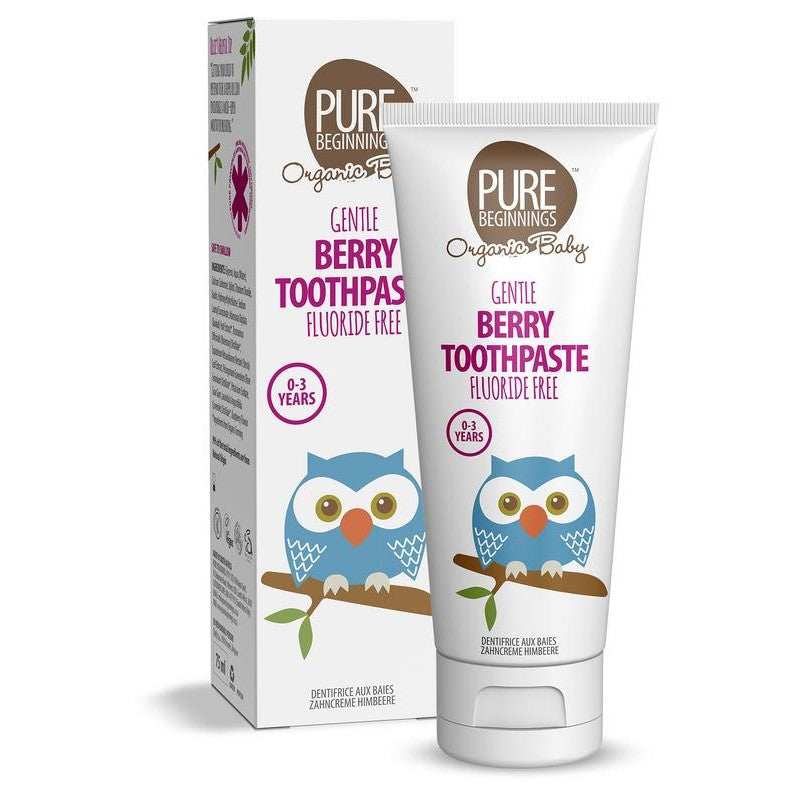Pure Beginnings Berry toothpaste with xylitol 75 Milliliter