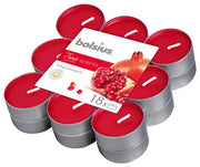 Bolsius True Scents theelichten pomegranate 18.00 Stuks