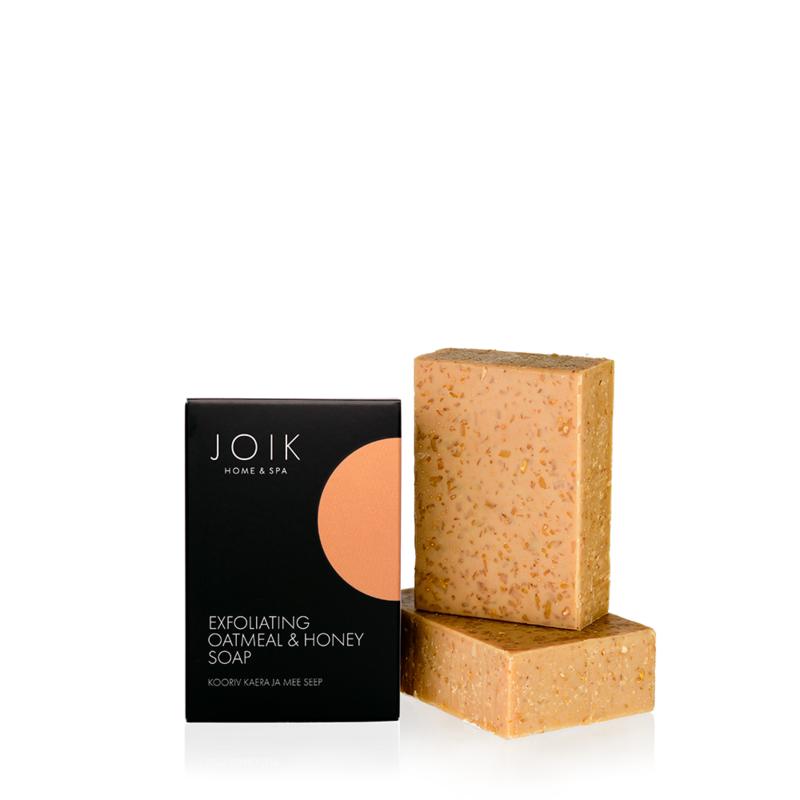 Joik Exfoliating soap oatmeal & honey 100 Gram