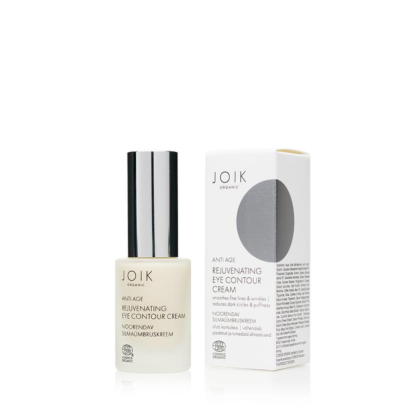 Joik Organics Rejuvenating eye contour cream vegan 15 Milliliter