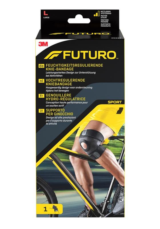 Futuro Sport kniesteun maat L 1.00 Stuks