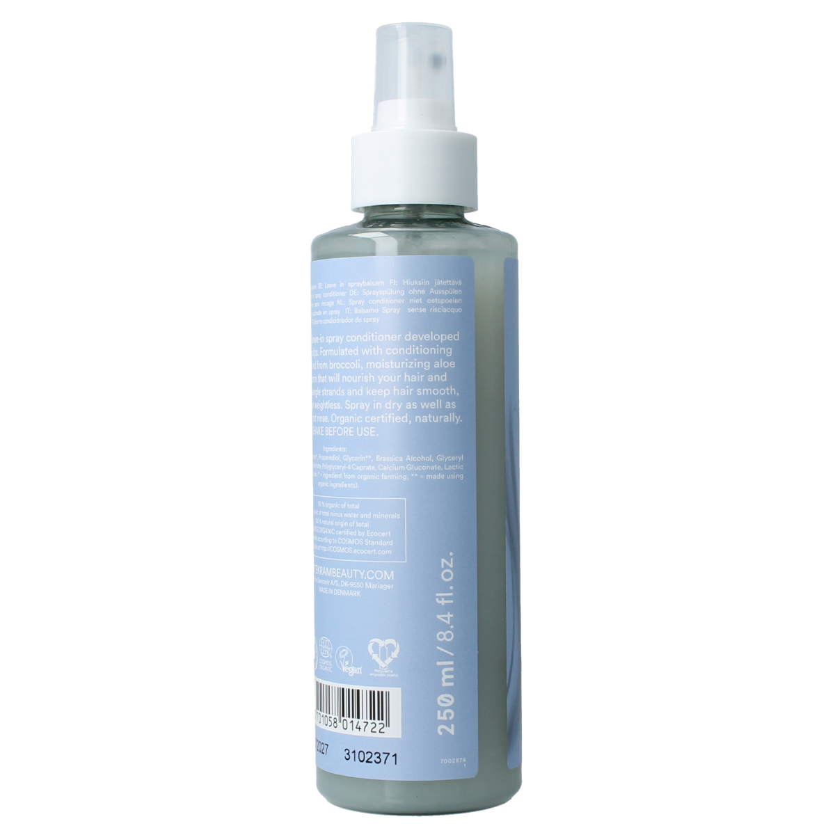 Urtekram Gevoelig huid spray conditioner bio 250.00 Milliliter
