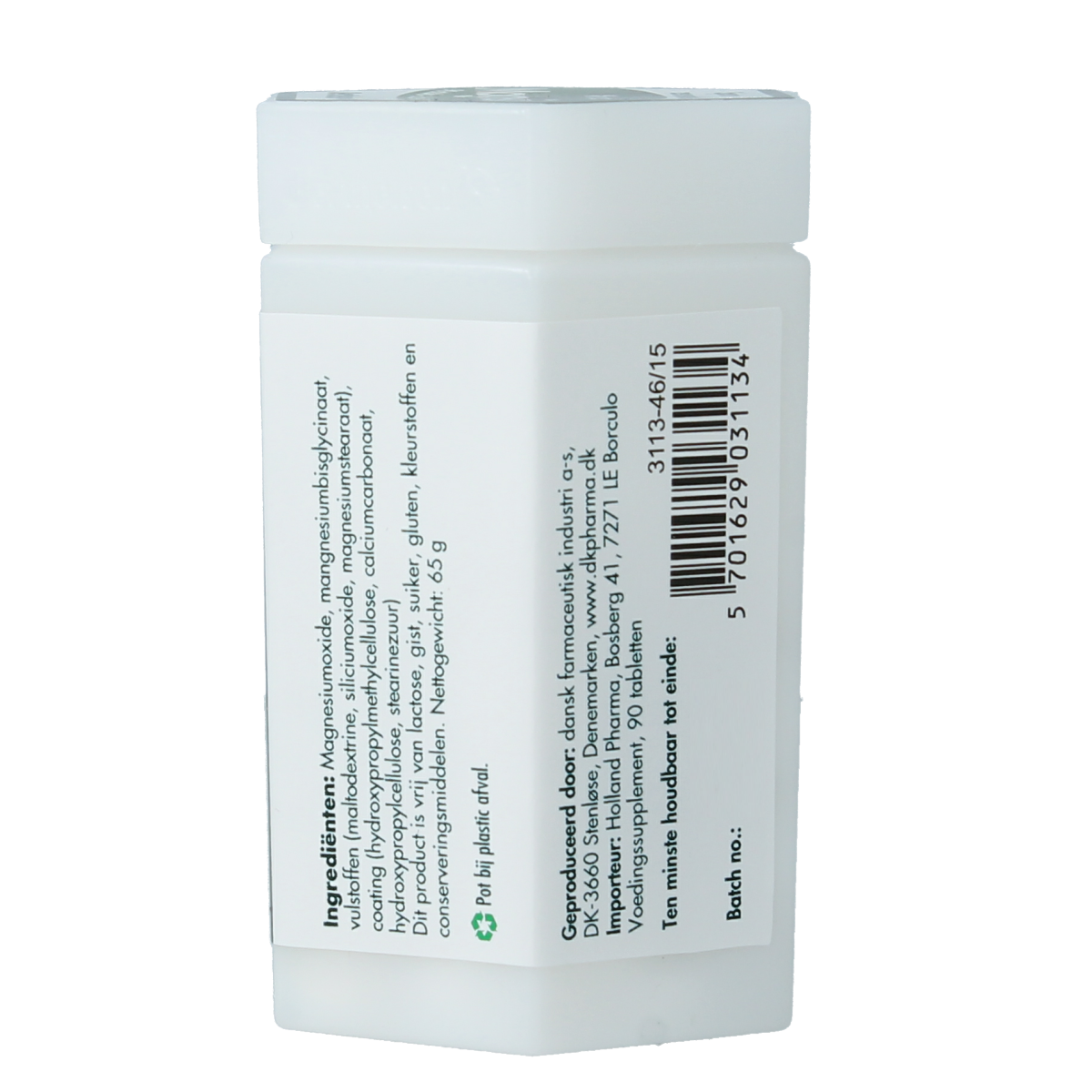 Berthelsen Magnesium carbonaat 250mg 90.00 Tabletten