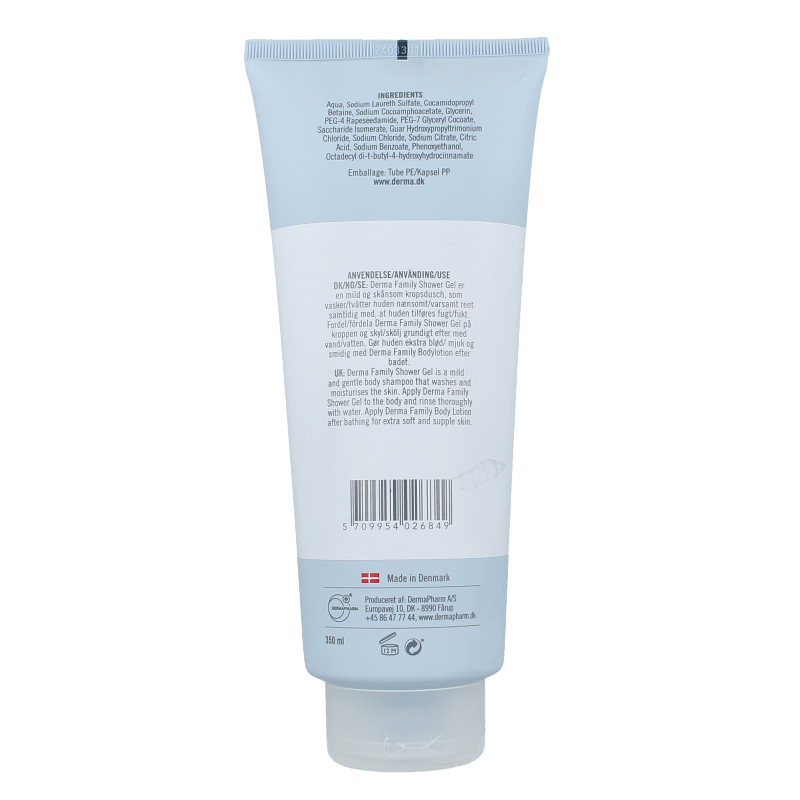 Derma Family showergel 350 Milliliter