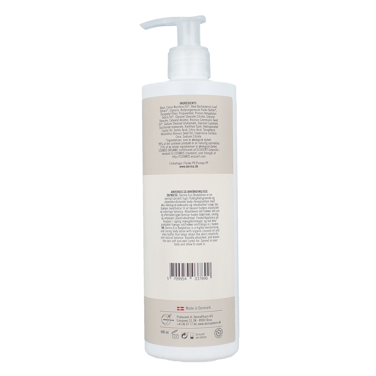 Derma Eco bodylotion 400.00 Milliliter