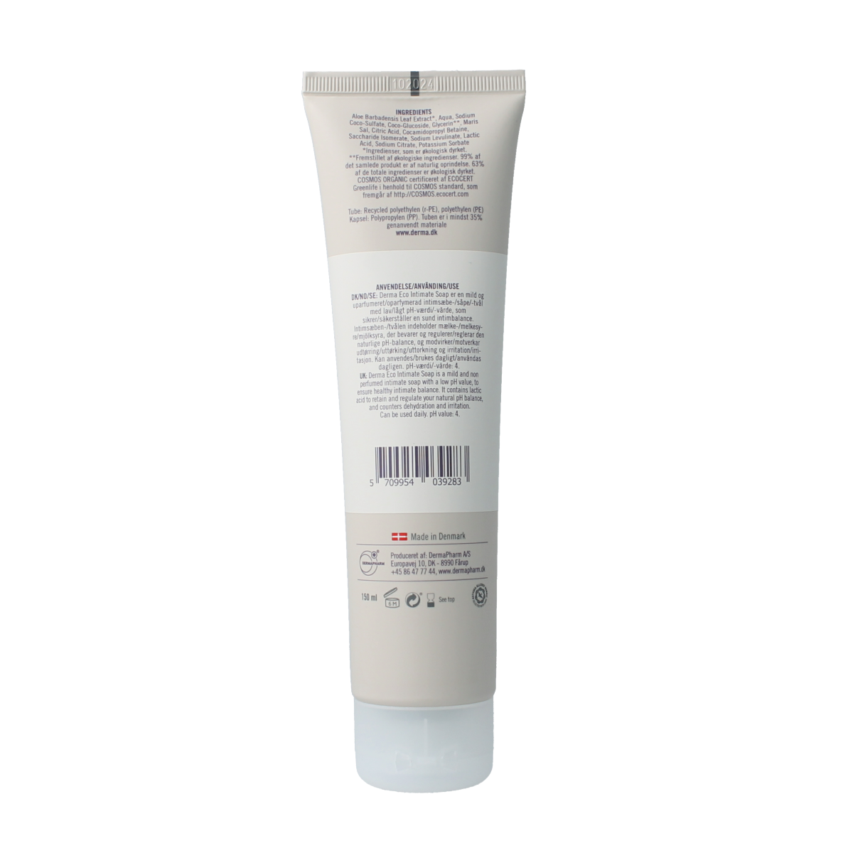 Derma Eco intimate soap 150.00 Milliliter