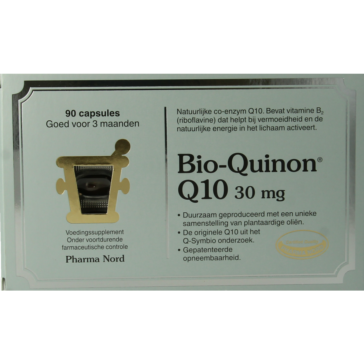 Pharma Nord Bio quinon Q10 30mg 90.00 Capsules