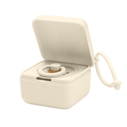 Bibs Baby pacifier box ivory 1.00 Stuks