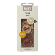 Bibs Fopspeen anatomical maat 2 blush/woodstock 2 Stuks