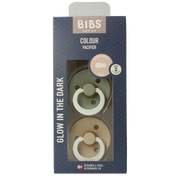 Bibs Fopspeen maat 2 sage vanilla night 2.00 Stuks