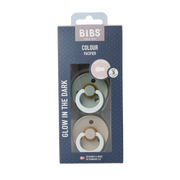 Bibs Fopspeen maat 3 sage vanilla night 2 Stuks