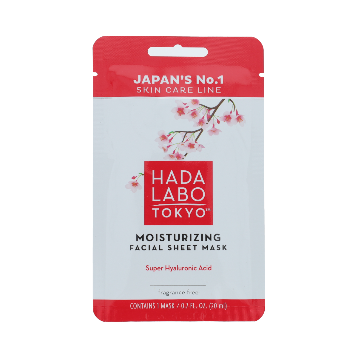 Hada Labo Tokyo HADA LABO TOKYO Moisturizing Sheet Mask in sachet 20.00 Milliliter