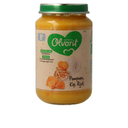 Olvarit Pompoen kip rijst 8M14 200.00 Gram