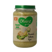 Olvarit Broccoli kalkoen rijst 6M00 200.00 Gram