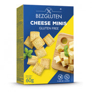 Bezgluten Cheese minis koekjes glutenvrij 60 Gram