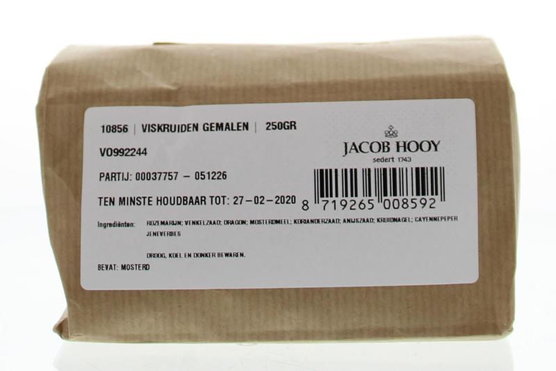 Jacob Hooy Viskruiden gemalen 250.00 Gram