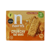 Nairns Crunchy oat bars honey glutenvrij 160 Gram