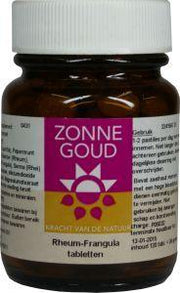 Zonnegoud Rheum frangula 120.00 Tabletten