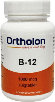 Ortholon Vitamine B12 1000mcg sublingual 60.00 Tabletten