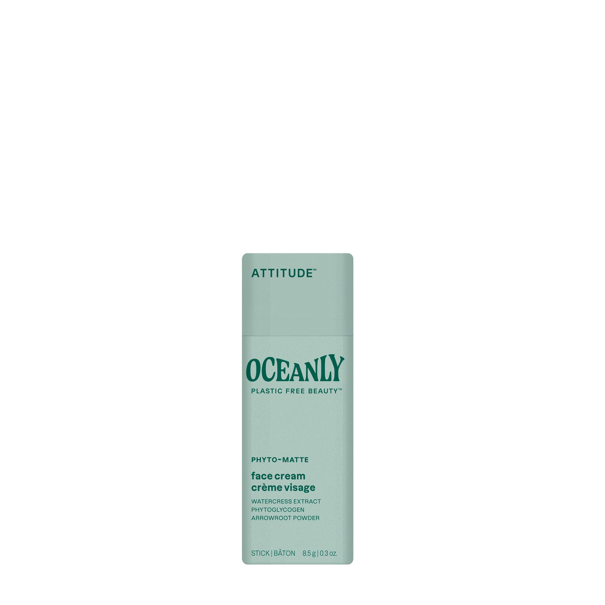 Attitude Oceanly phyto matte gezichtscreme mini stick 8.50 Gram