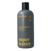 Attitude Shampoo & bad 2 in 1 super leaves sports 473 Milliliter