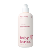 Attitude Shampoo 2 in 1 baby leaves parfum vrij 473 Milliliter