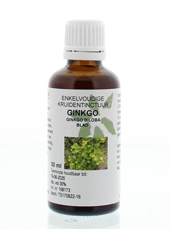 Cruydhof Ginkgo biloba folia tinctuur 50.00 Milliliter