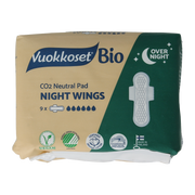 Vuokkoset Bio Maandverband night wing 9.00 Stuks