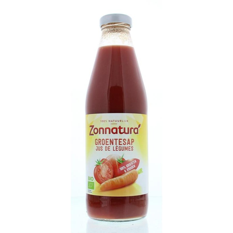 Zonnatura Groente sap bio 750 Milliliter