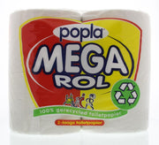 Popla Toiletpapier megarol 400 vel 4.00 Rol