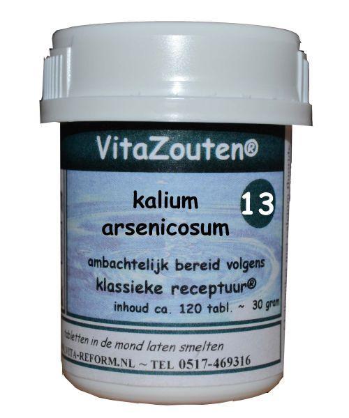 Vitazouten Kalium arsenicosum VitaZout nr. 13 120.00 Tabletten